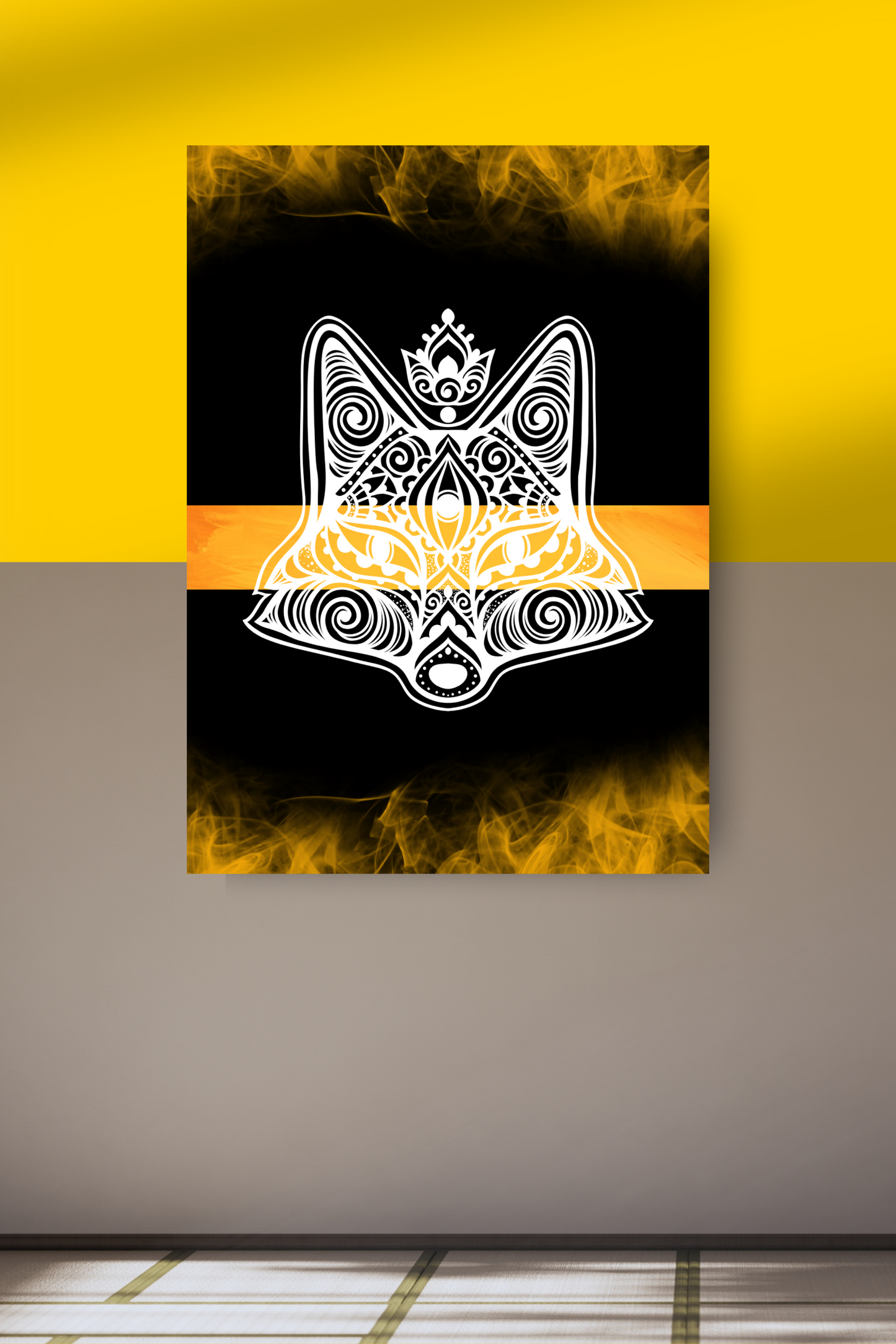 Mystic Wolf – Dein Krafttier im Großformat | Premium XXL Artivio Print