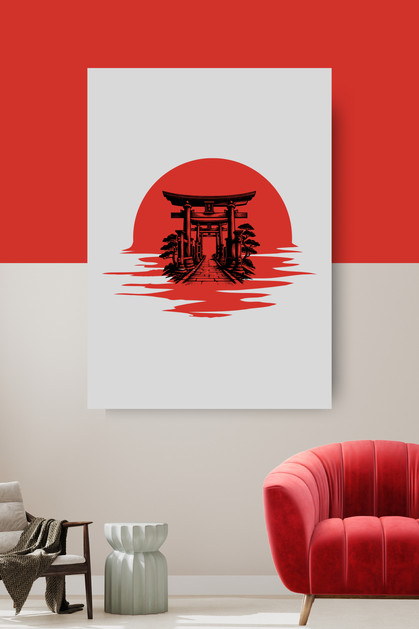 Torii Sunset – Japanische Ruhe für deine Wand | XXL Artivio Print