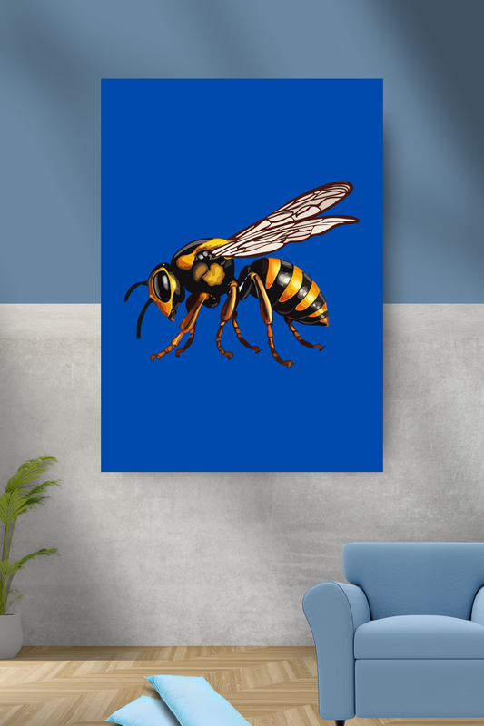 Wasp Power – Stachelstarke Eleganz für dein Zuhause | XXL Artivio Print